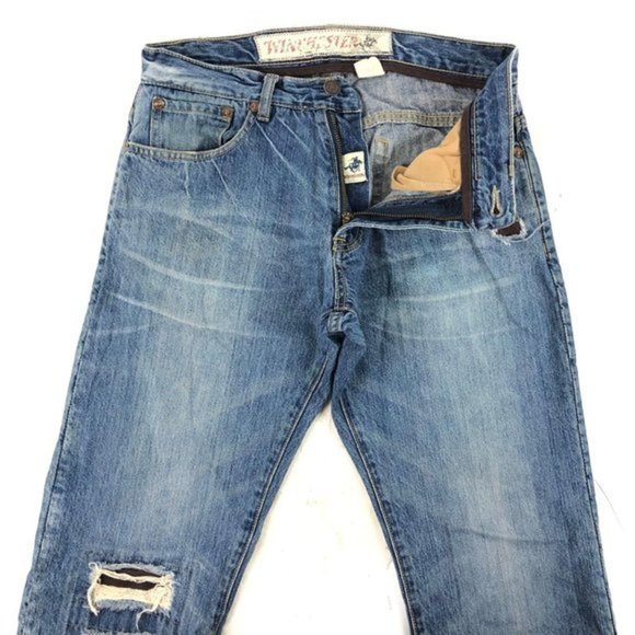 Winchester American Legend Jeans Distressed Men - Picture 5 of 10